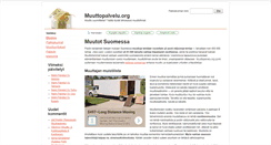 Desktop Screenshot of muuttopalvelu.org